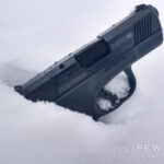 Mossberg MC1 SC in the Snow