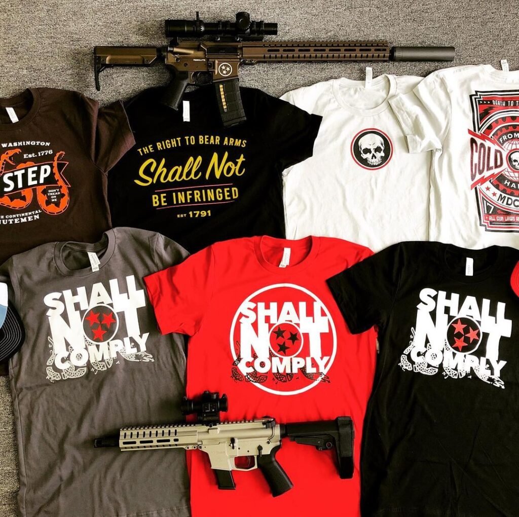 SNC T-Shirts and Guns