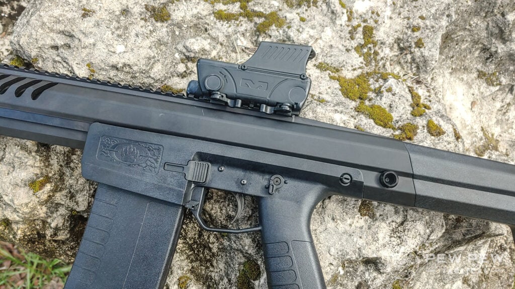 Meprolight Foresight on a Blackwater Firearms Sentry 12