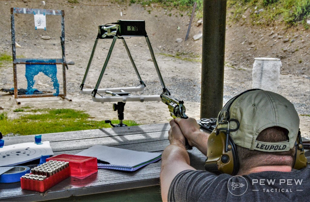 45 Colt Shooting Revolver