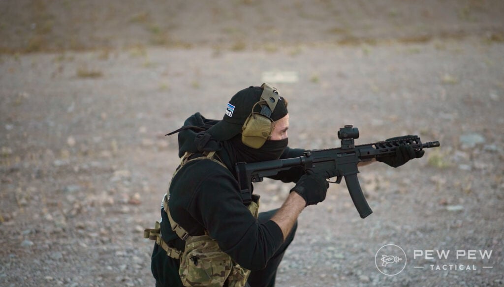 Crye Precision AirLite Chest Rig Shooting at Range