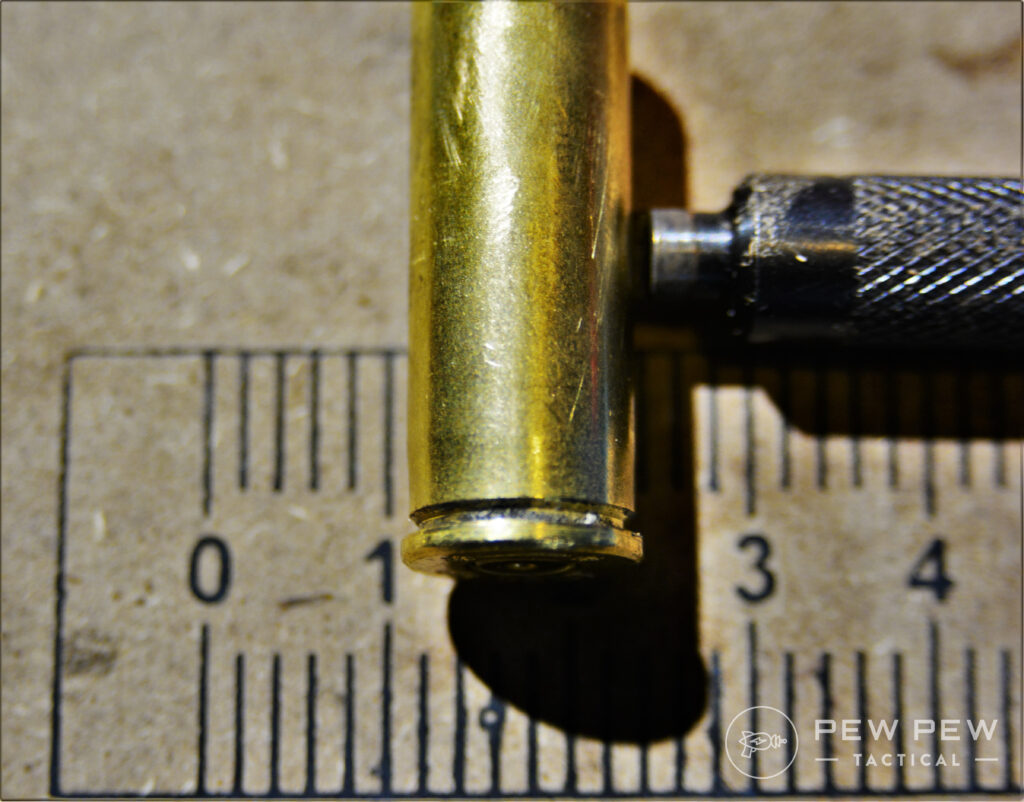 45 Colt Brass Bulge