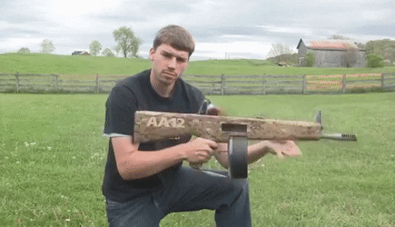 AA12 Firing