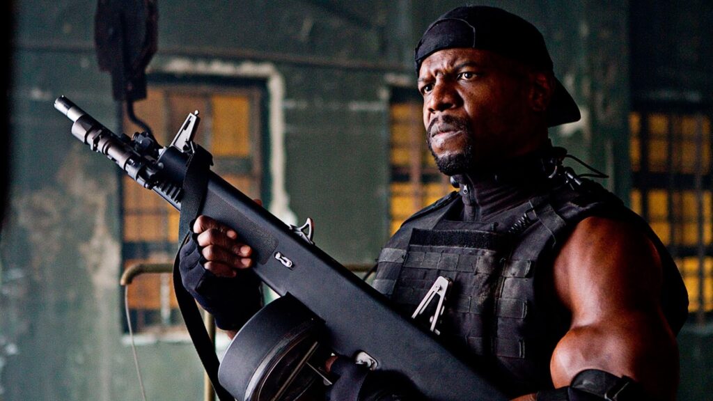 AA12 in The Expendables