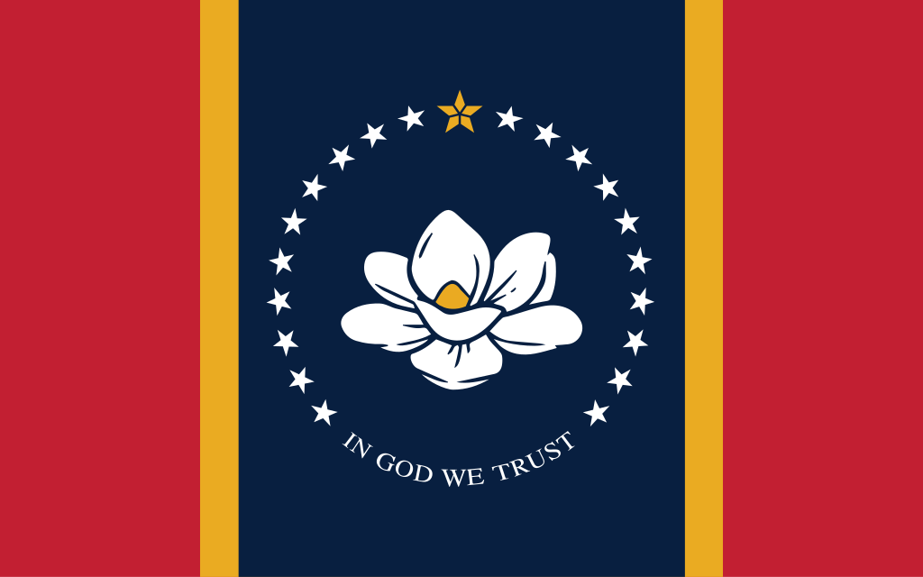 Mississippi State Flag 2021