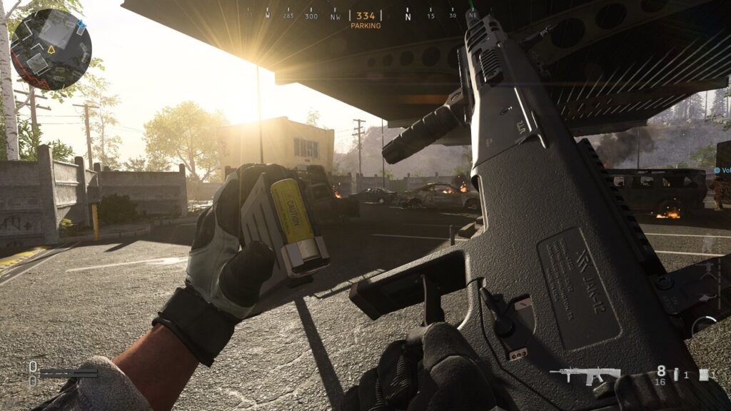 The AA12, called the JAK-12, in Modern Warfare