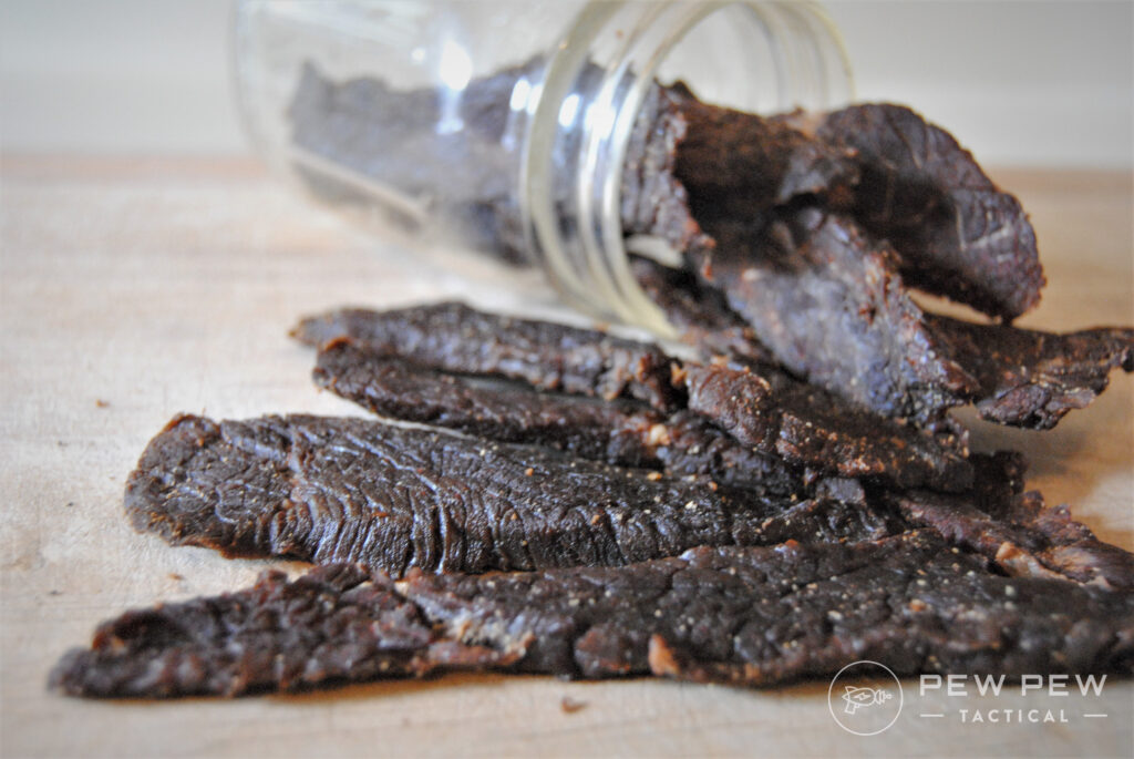 Tasty homemade jerky