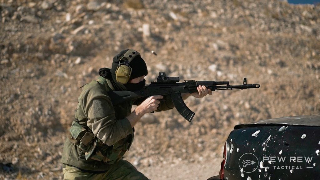PSA AK 103 Shooting