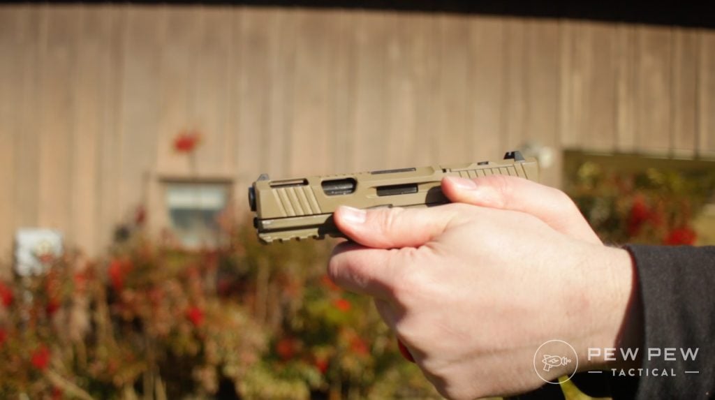 80% Arms GST-9 Shooting Tan