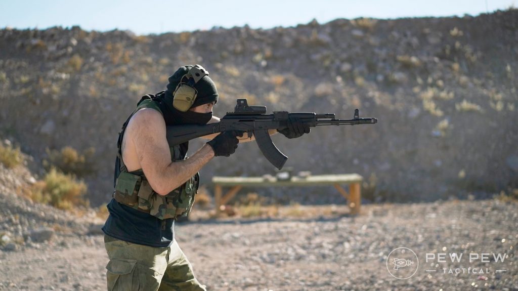 PSA AK 103 Shooting