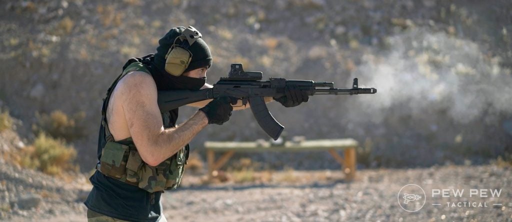 PSA AK 103 Shooting