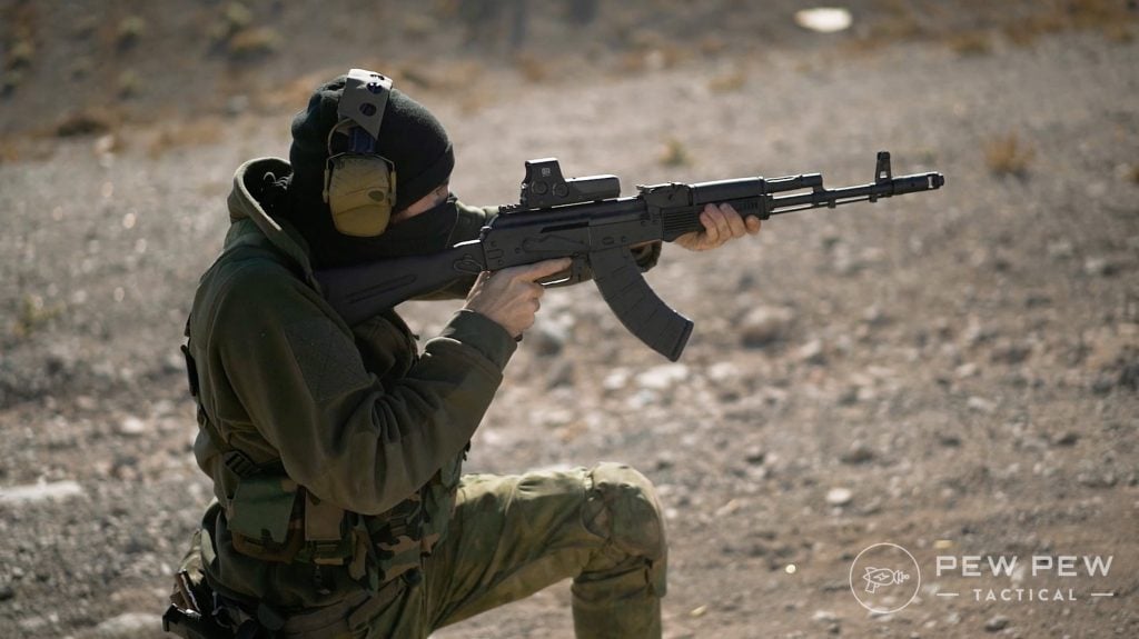 PSA AK 103 Shooting