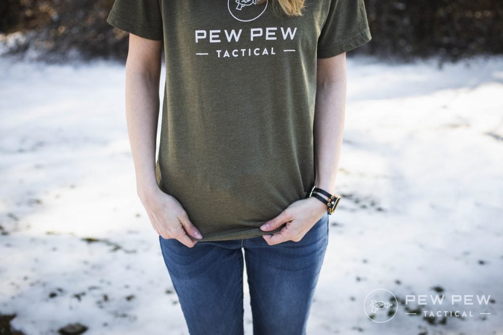 Concealed Carry Tugging at Shirt