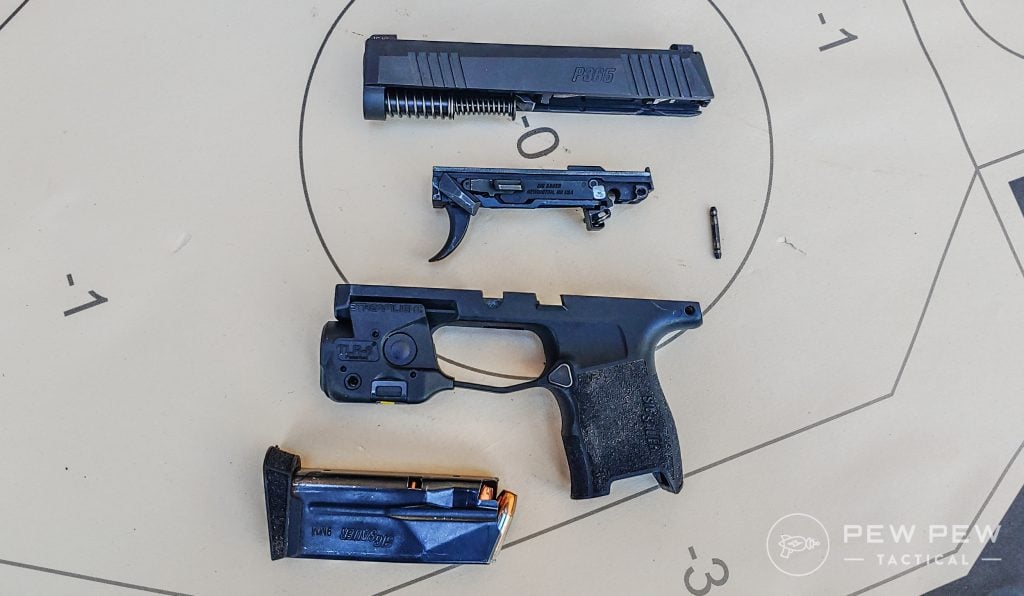 Sig Sauer P365 Upgrades Disassembled