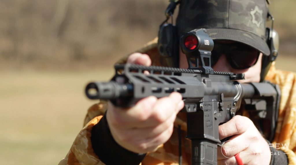 Faxon Firearms Ascent AR Pistol Shooting