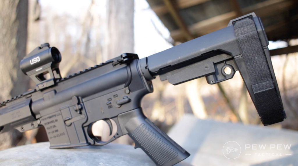 Faxon Firearms Ascent AR SBA3 Pistol Brace