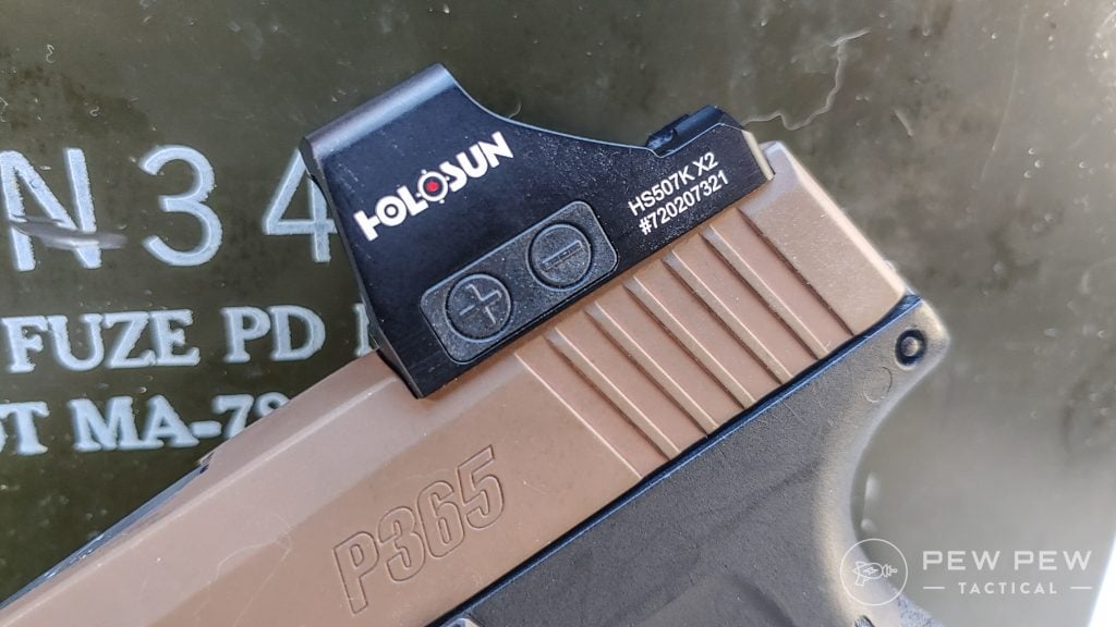 Sig Sauer P365 Upgrades Holosun 507K