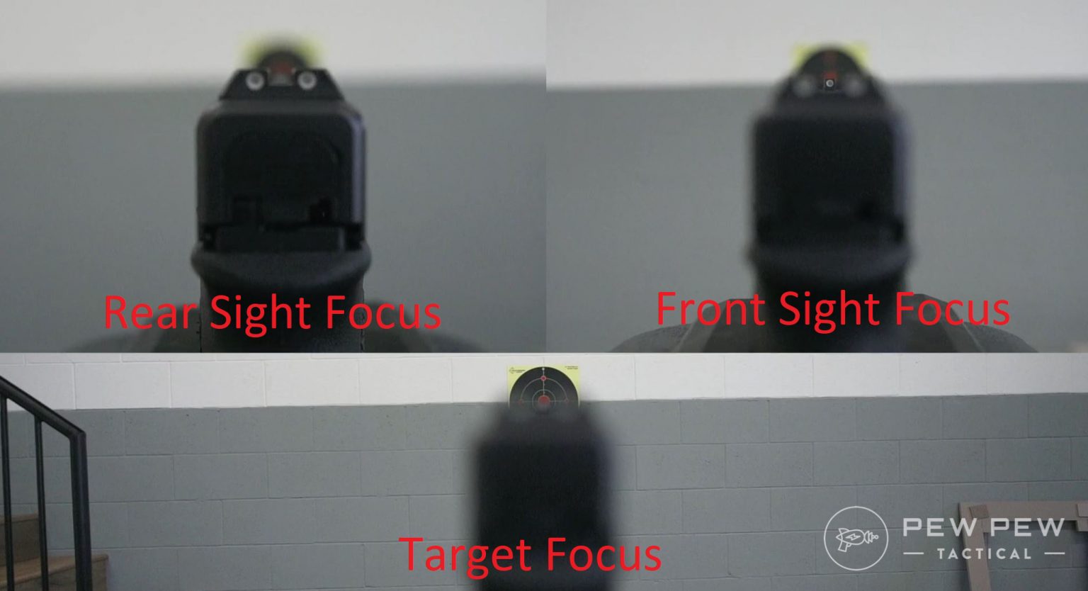 [Guide] Sight Picture & Eye Dominance Shoot Better Pew Pew Tactical