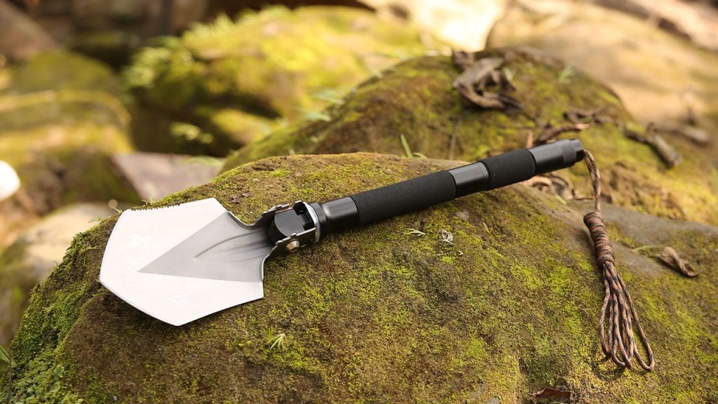 FiveJoy Military Folding Shovel Multitool C1