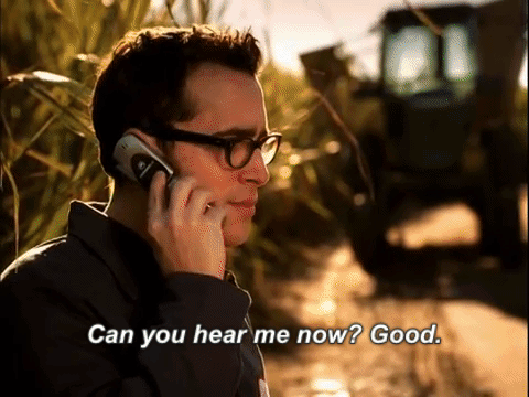 can you hear me now