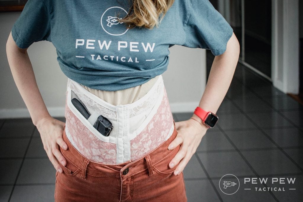 Womens Concealed Carry Corset Holster