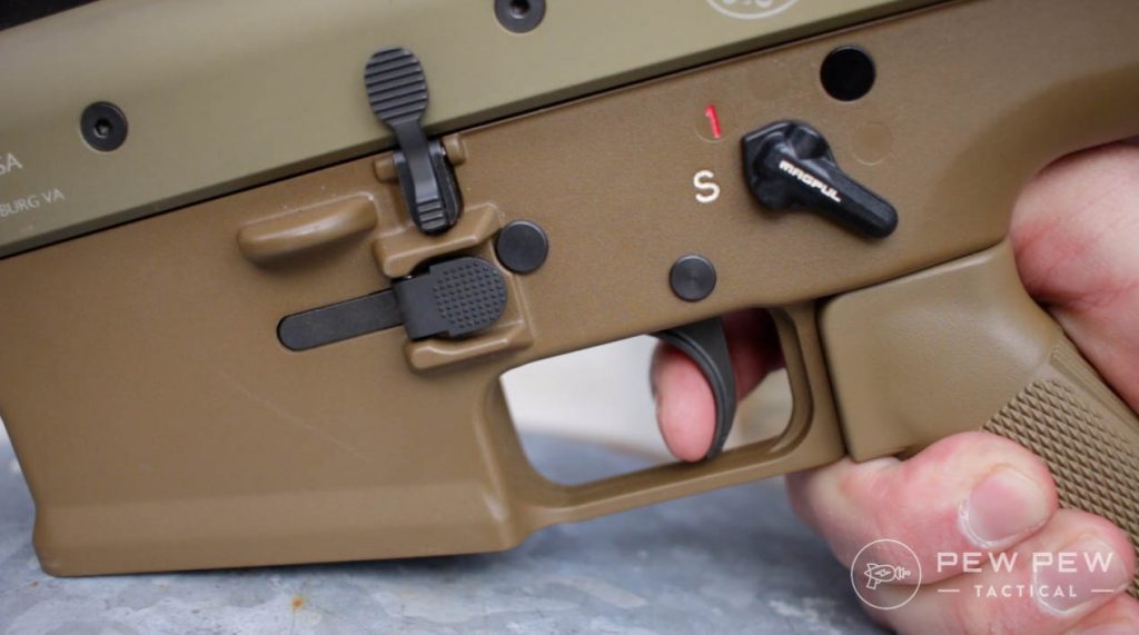 FN SCAR 17S Trigger