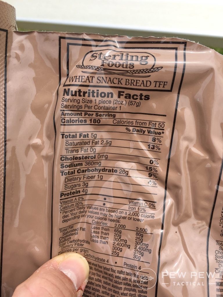 Best MRE Ingredient List