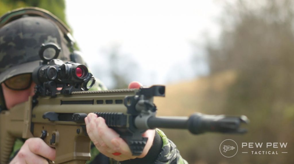 FN SCAR 17S Shooting