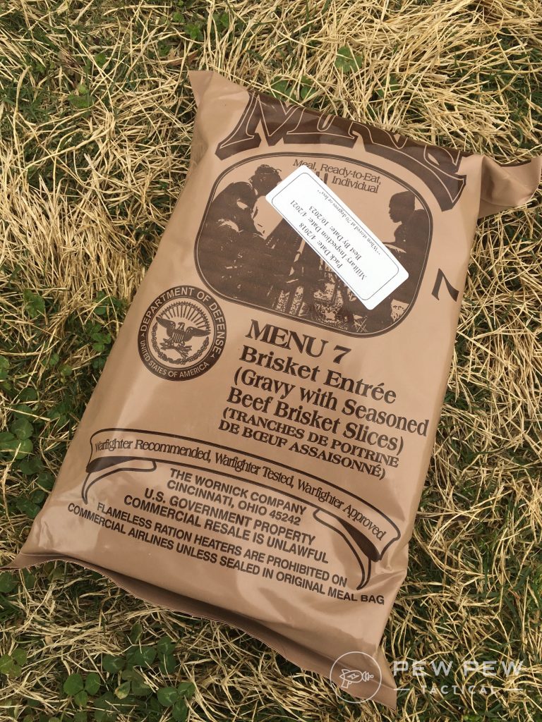 Best MRE Surplus Hawaii Prime Brisket