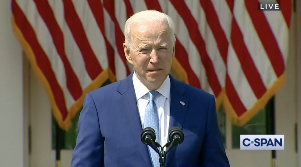 Biden Executive Action Rose Garden