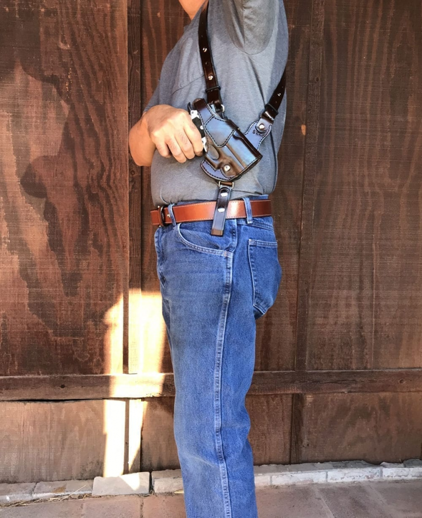 Black Hills Leather Angled Holster