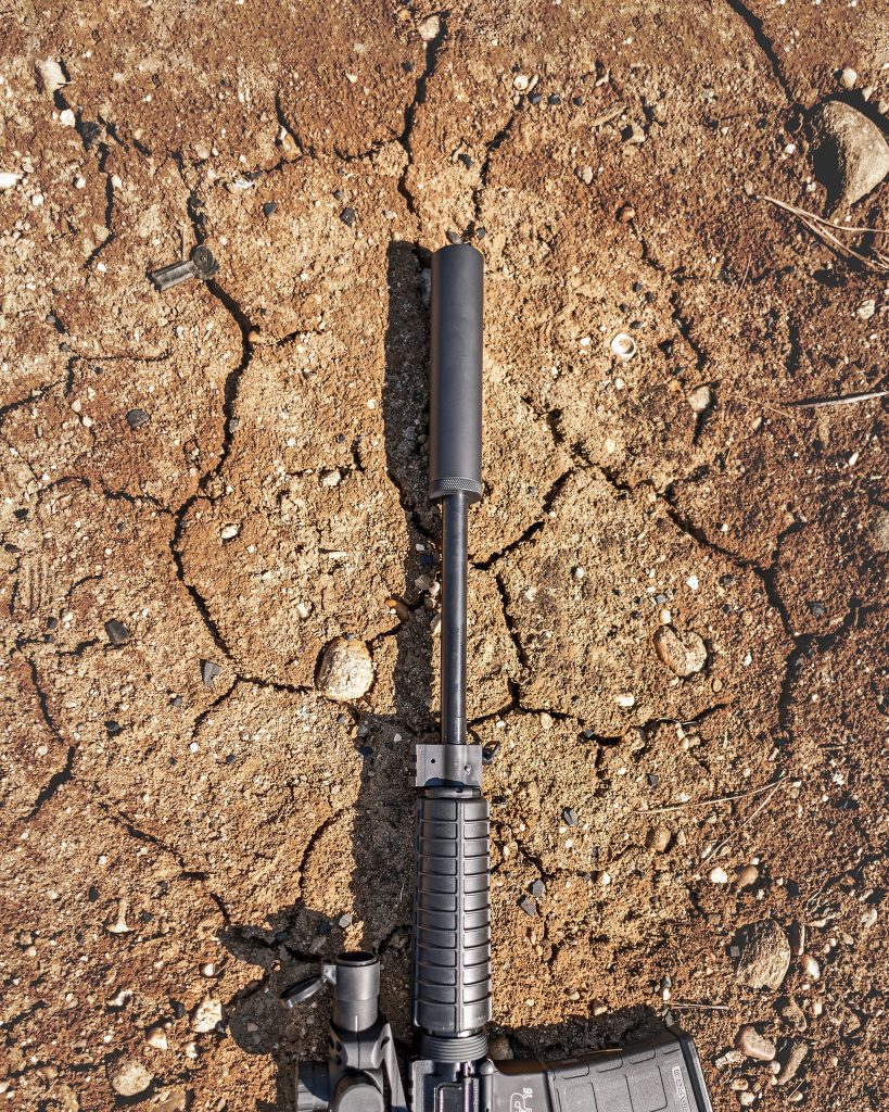 Gemtech GMT-300BLK on Rifle
