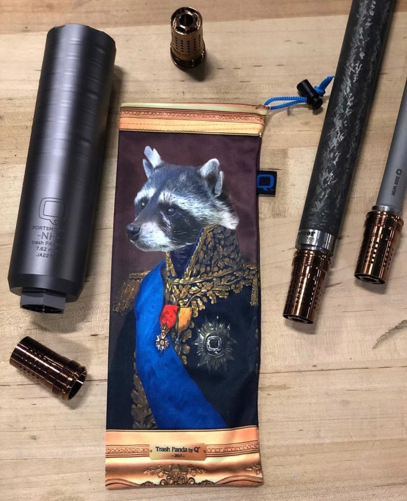 Q Trash Panda and Accessories