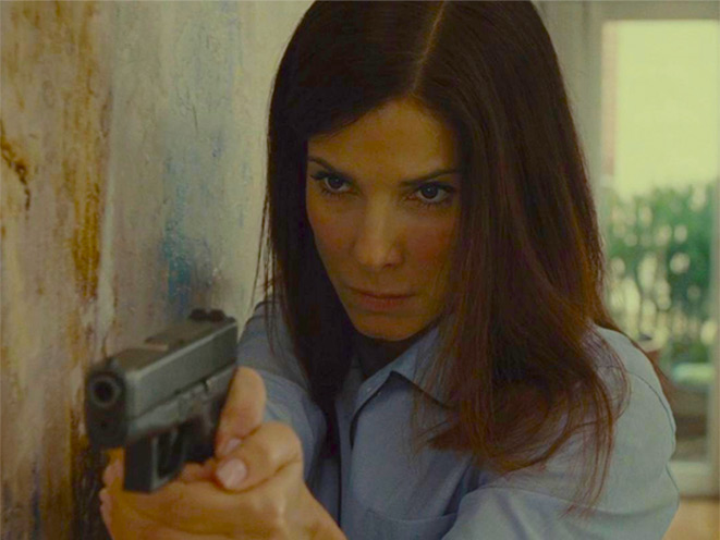 Sandra Bullock in The Heat with a Glock 26