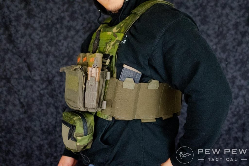 Spiritus Systems LV-119 Covert  Plate carrier setup, Gear sets