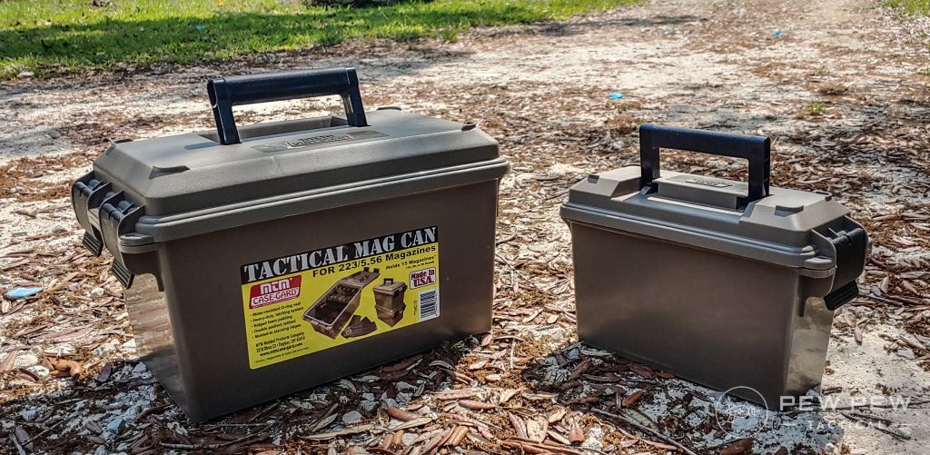 MTM Mag can and Plano Ammo Can