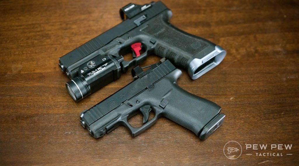 Glock G43X and Custom Glock