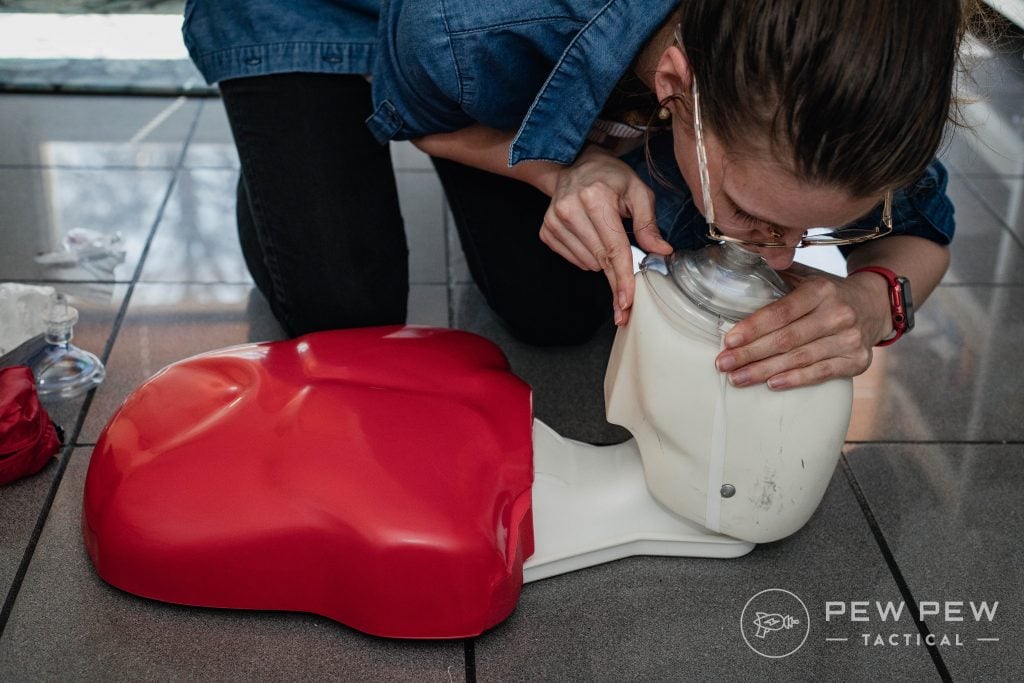 CPR Mask Breathing