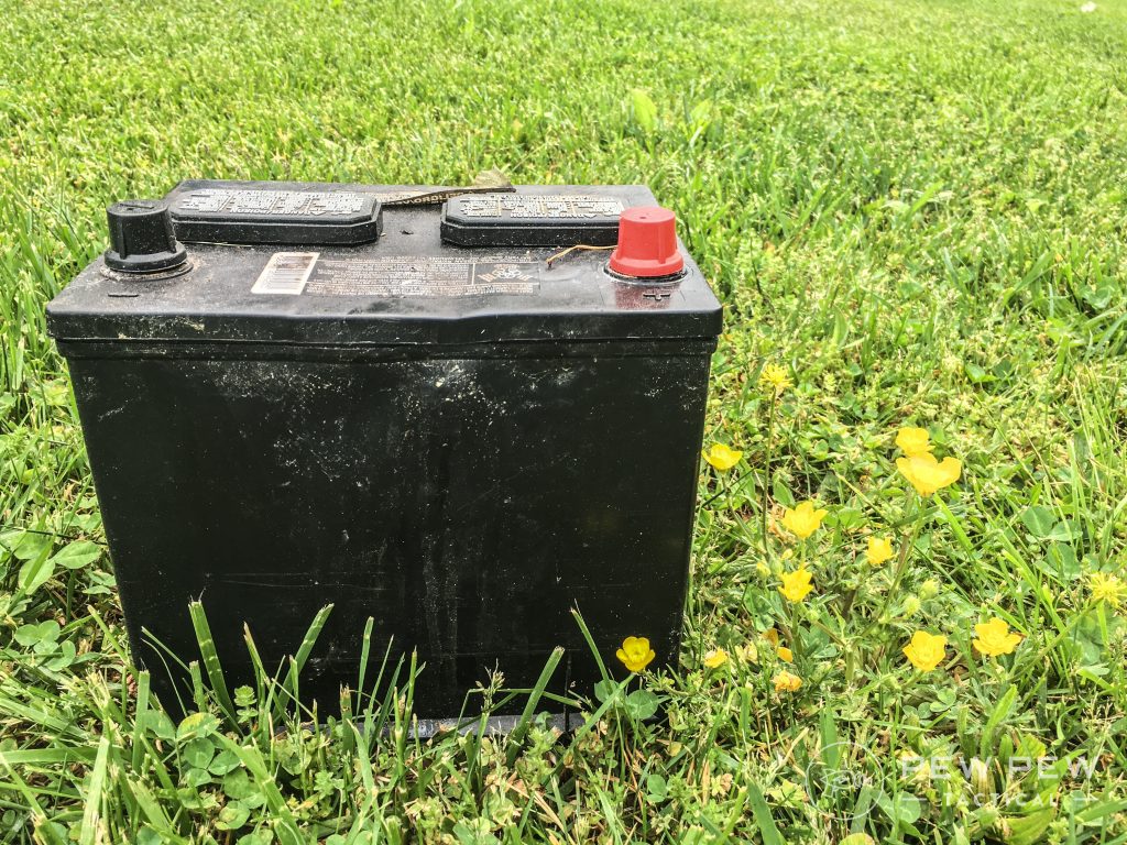 16. Prep Garage Battery