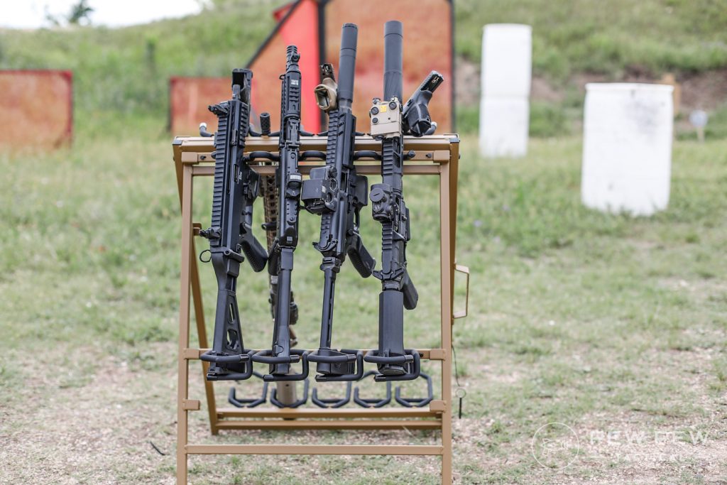 Savior Rifle Stand, Competition