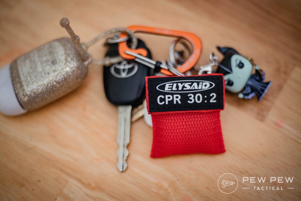 CPR Masks Keyring Face Shield