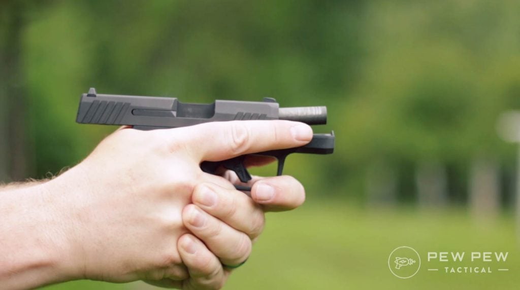 Taurus GX4 Slide Open