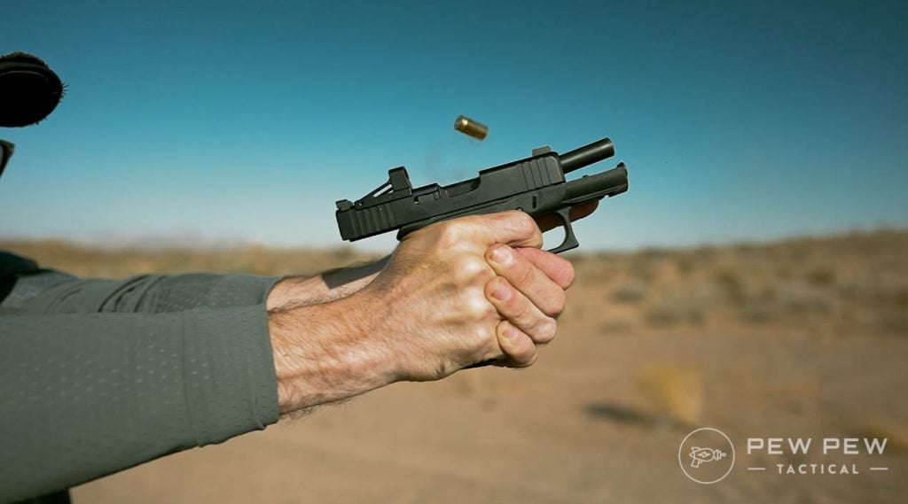 Glock G43X Shooting