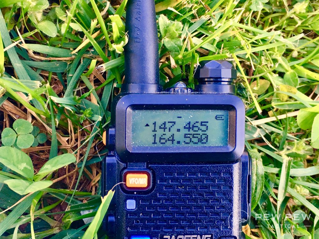 Baofeng UV-5R Programming