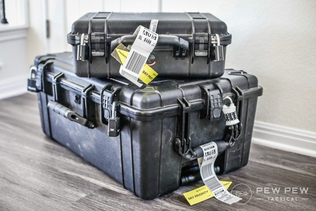 Locked Pelican Cases