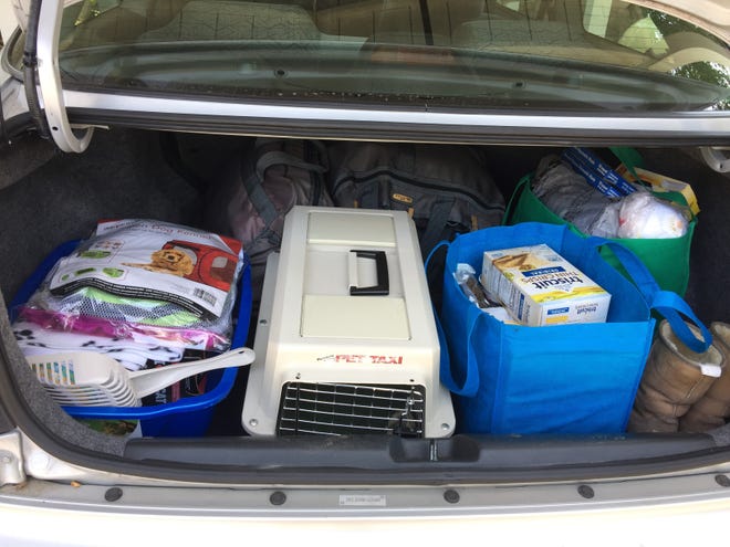 Packed for evacuation (Reno Gazette Journal)