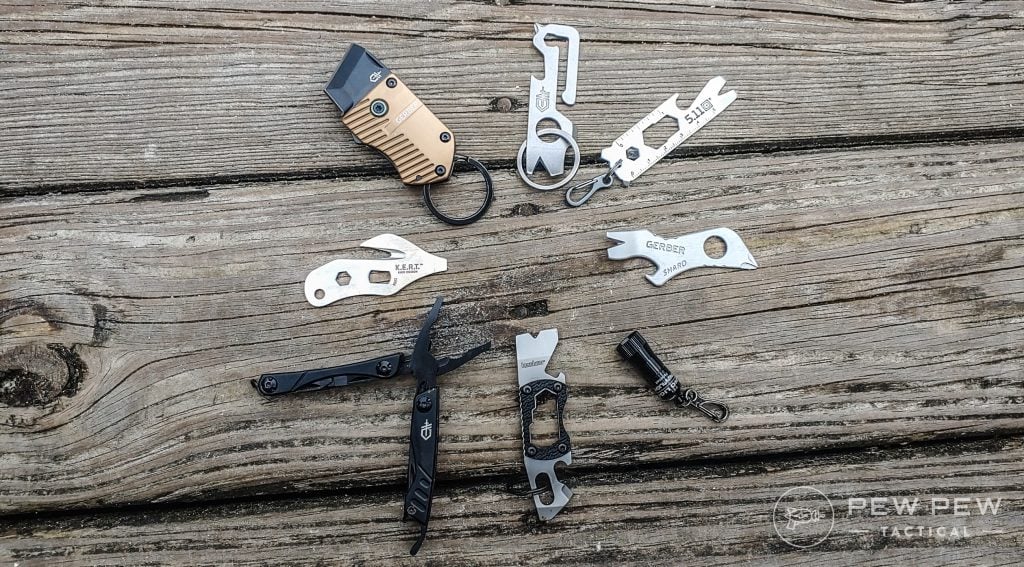 Gerber Gear Dime 12-in-1 Mini Multi-tool - Needle Nose Pliers, Pocket  Knife, Keychain, Bottle Opener - EDC Gear and Equipment - Black