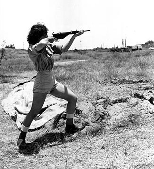 ARAB ISRAELI WAR 1948 WOMEN ARMY