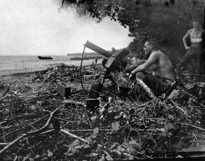 Guadacanal Machine Gun M1919