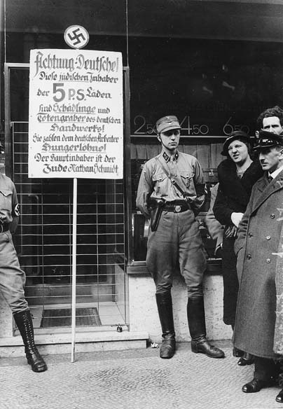 Nazis with Sign